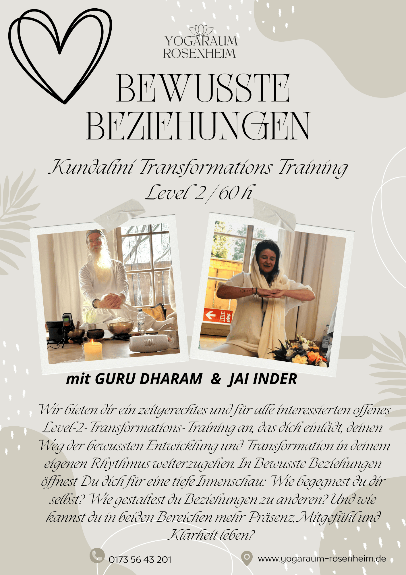 Kundalini Transformation Training 60 h - Bewusste Beziehungen leben