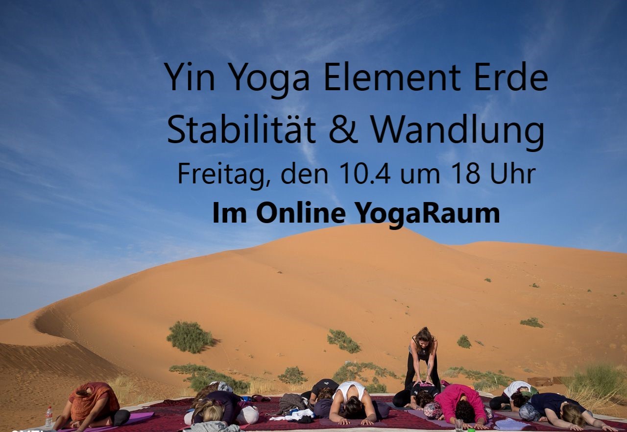 Yin Yoga Element ERDE - ONLINE PORTAL